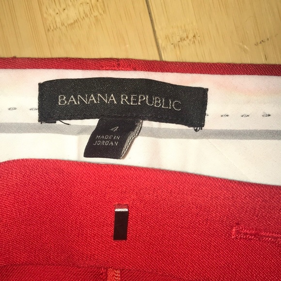 Red Banana Republic Sloan Pants - Picture 2 of 3